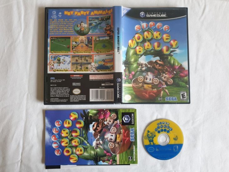 (Bild für) GC Super Monkey Ball USA - zum Schließen ins Bild klicken