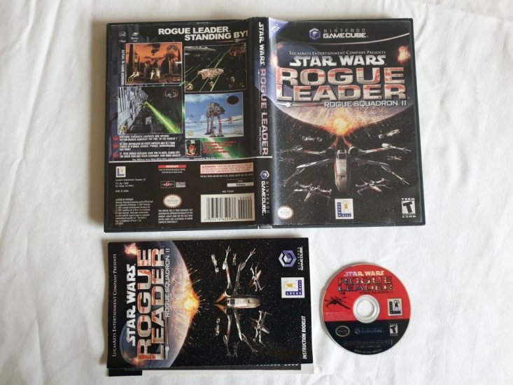 (Bild für) GC Star Wars Rogue Squadron II Rogue Leader USA - zum Schließen ins Bild klicken