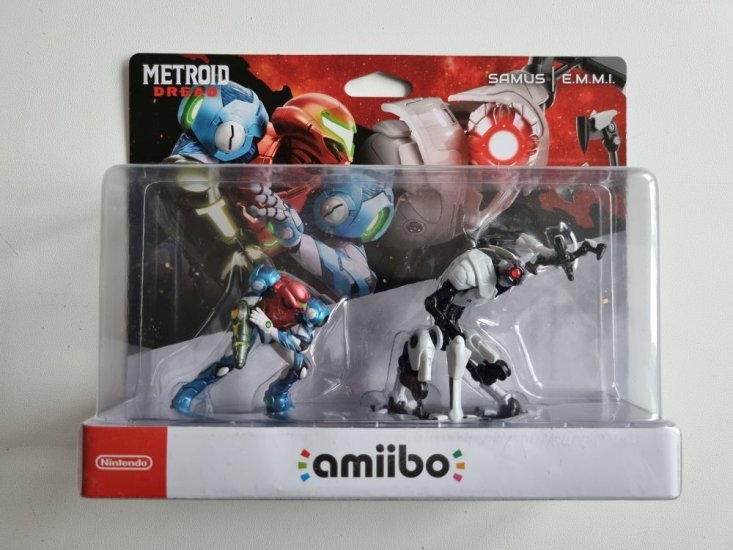 (Bild für) Amiibo Metroid Dread - Samus / E.M.M.I. - zum Schließen ins Bild klicken