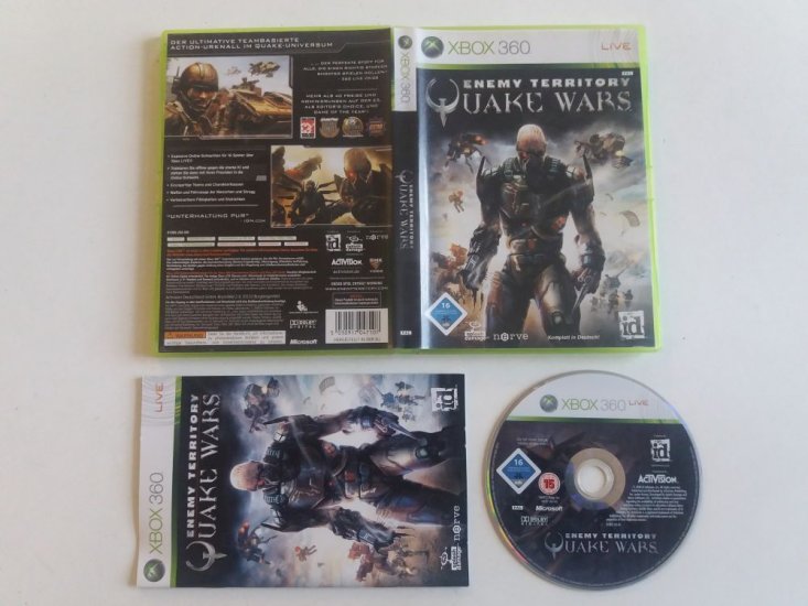 (Bild für) Xbox 360 Enemy Territory Quake Wars - zum Schließen ins Bild klicken