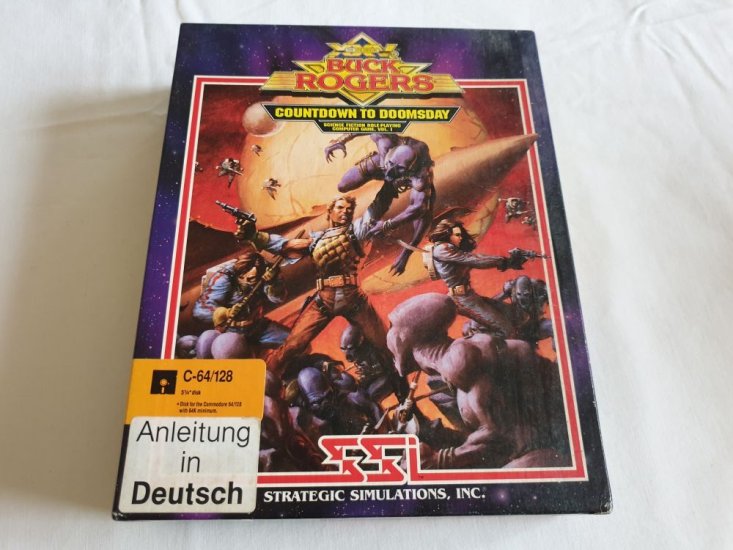 (Bild für) C64 Buck Rogers - Countdown to Doomsday - zum Schließen ins Bild klicken