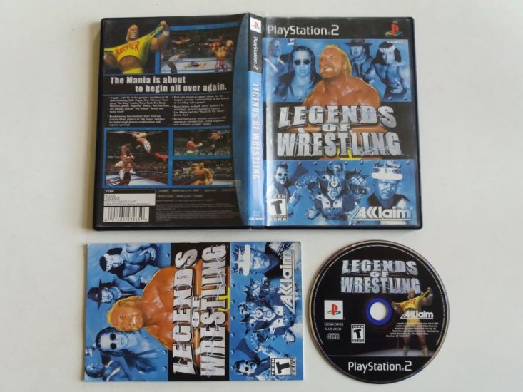 (Bild für) PS2 Legends of Wrestling - zum Schließen ins Bild klicken