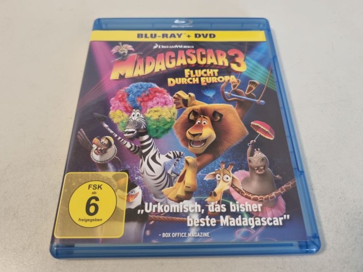 (Bild für) BR Madagascar 3 - Flucht durch Europa - zum Schließen ins Bild klicken