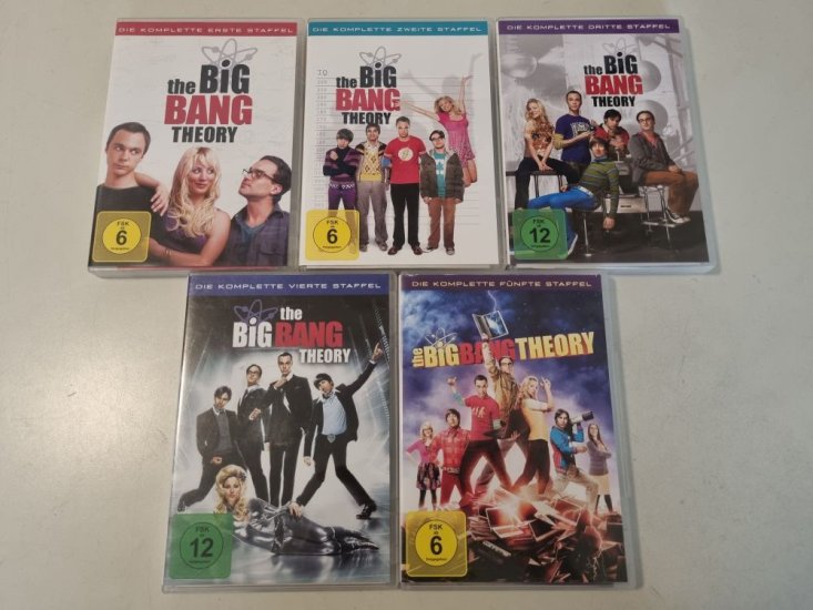(Bild für) DVD The Big Bang Theory - Staffel 1 - 5 - zum Schließen ins Bild klicken
