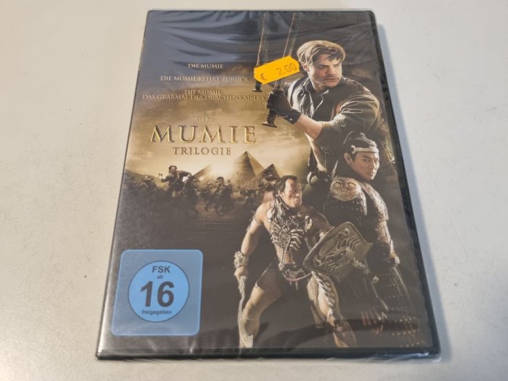 (Bild für) DVD Die Mumie Trilogie - zum Schließen ins Bild klicken