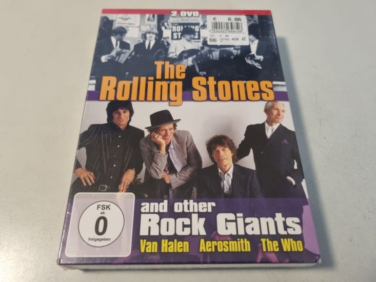 (Bild für) DVD The Rolling Stones and other Rock Giants - zum Schließen ins Bild klicken