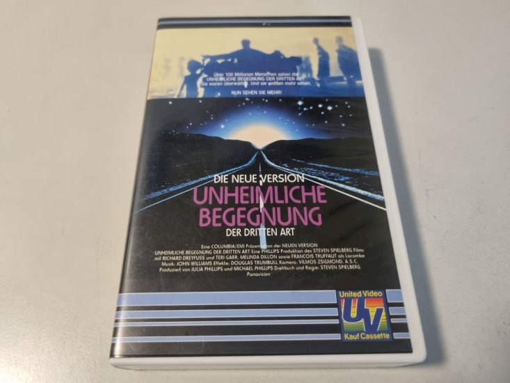 (Bild für) VHS Die Unheimliche Begegnung der Dritten Art - zum Schließen ins Bild klicken