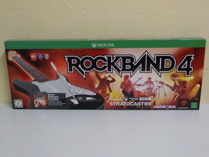 (Bild für) Xbox One Rockband 4 - Fender Stratocaster Bundle - zum Schließen ins Bild klicken