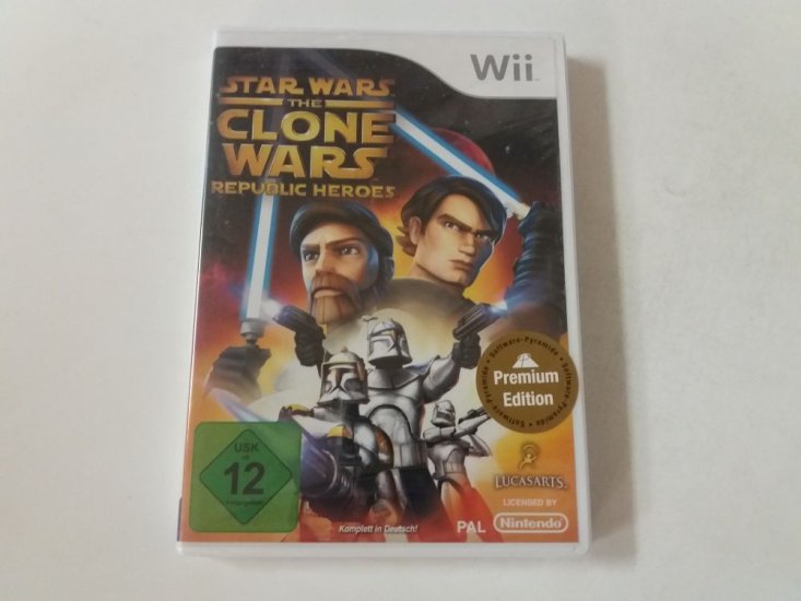 (Bild für) Wii Star Wars The Clone Wars Republic Heroes NOE - zum Schließen ins Bild klicken