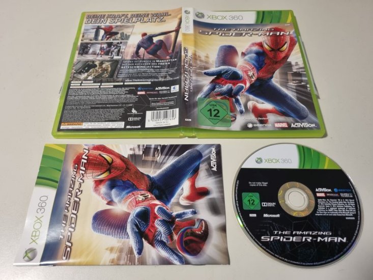 (Bild für) Xbox 360 The Amazing Spider-Man - zum Schließen ins Bild klicken