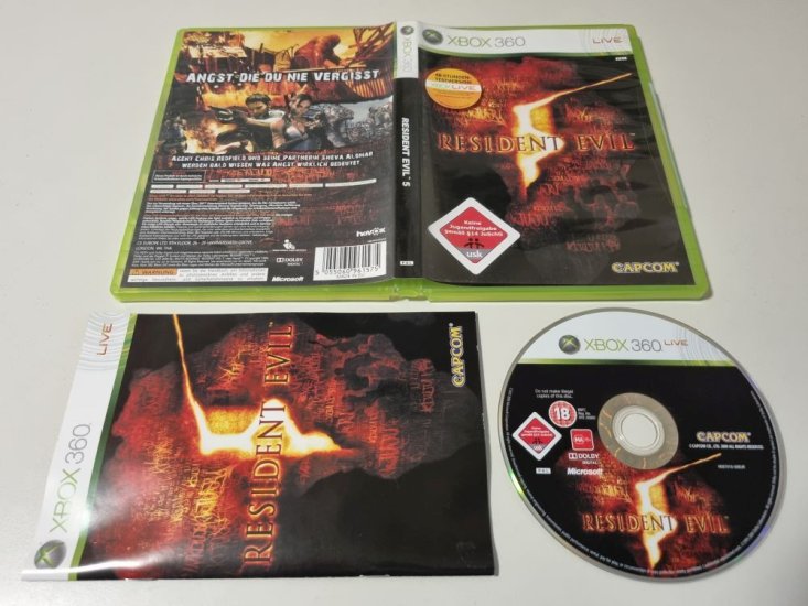 (Bild für) Xbox 360 Resident Evil 5 - zum Schließen ins Bild klicken