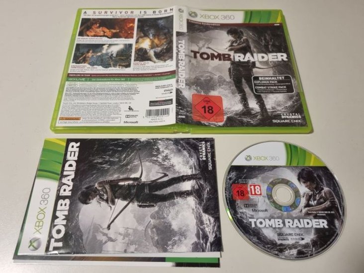 (Bild für) Xbox 360 Tomb Raider - zum Schließen ins Bild klicken