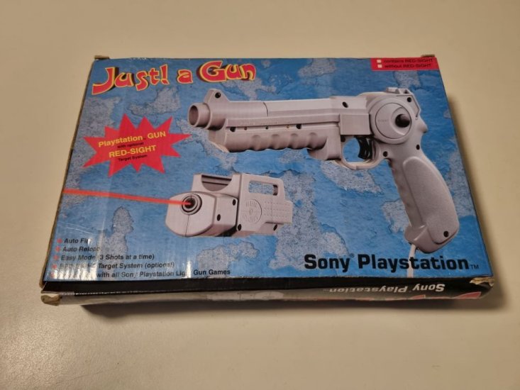 (Bild für) PS1 Playstation Gun - Just! a Gun - zum Schließen ins Bild klicken