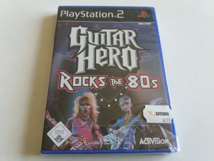 (Bild für) PS2 Guitar Hero - Rocks the 80s - zum Schließen ins Bild klicken