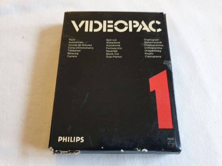 (Bild für) Videopac 1 - Race - zum Schließen ins Bild klicken