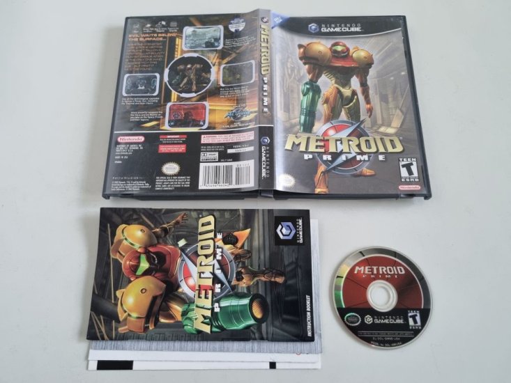 (Bild für) GC Metroid Prime USA - zum Schließen ins Bild klicken