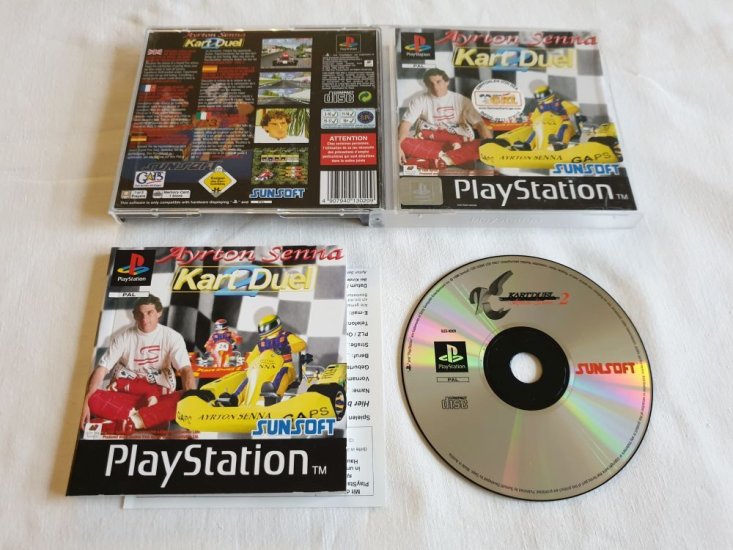 (Bild für) PS1 Ayrton Senna Kart Duel 2 - zum Schließen ins Bild klicken
