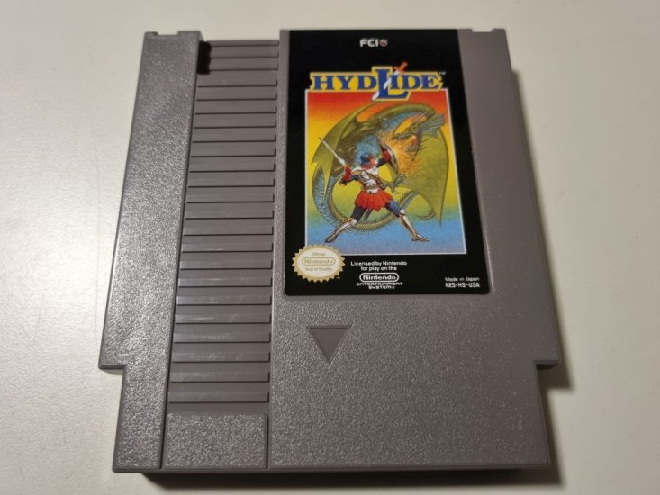 (Bild für) NES Hydlide USA - zum Schließen ins Bild klicken