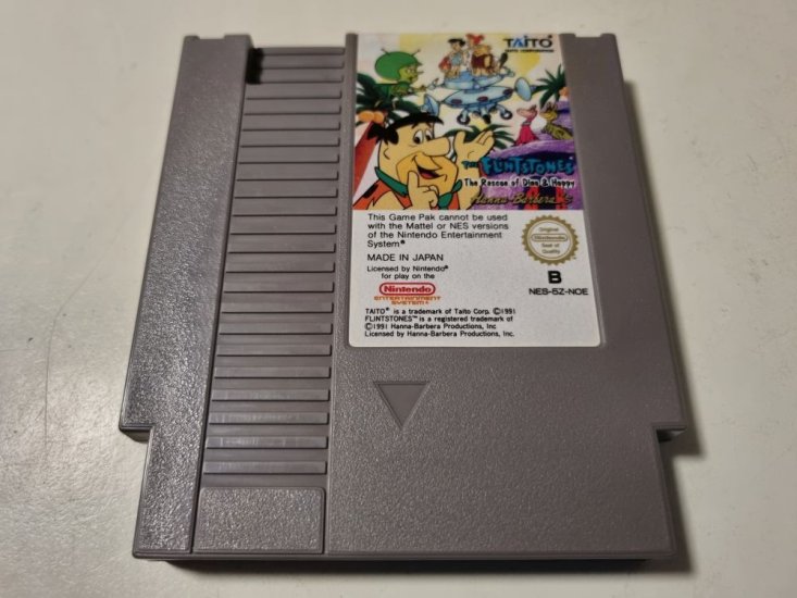 (Bild für) NES The Flintstones - The Rescue of Dino & Hobby NOE - zum Schließen ins Bild klicken