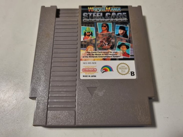 (Bild für) NES WWF Wrestlemania - Steel Cage Challenge NOE - zum Schließen ins Bild klicken