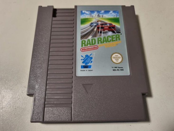 (Bild für) NES Rad Racer NOE - zum Schließen ins Bild klicken