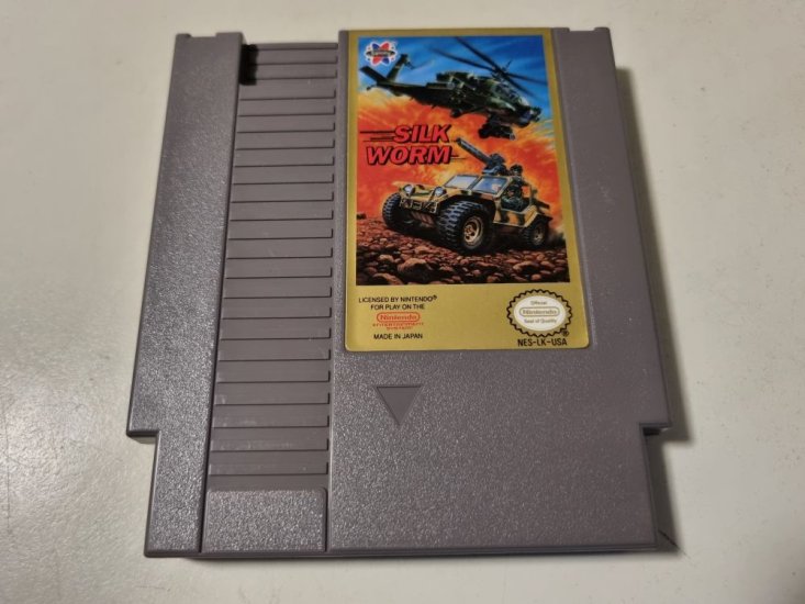 (Bild für) NES Silk Worm USA - zum Schließen ins Bild klicken