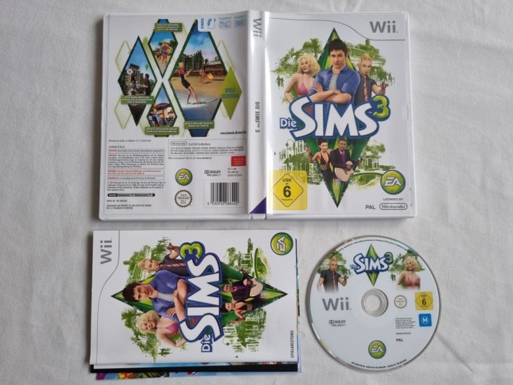 (Bild für) Wii Die Sims 3 GER - zum Schließen ins Bild klicken
