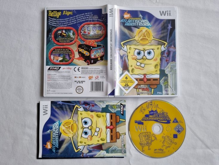 (Bild für) Wii Spongebobs Atlantisches Abenteuer NOE - zum Schließen ins Bild klicken