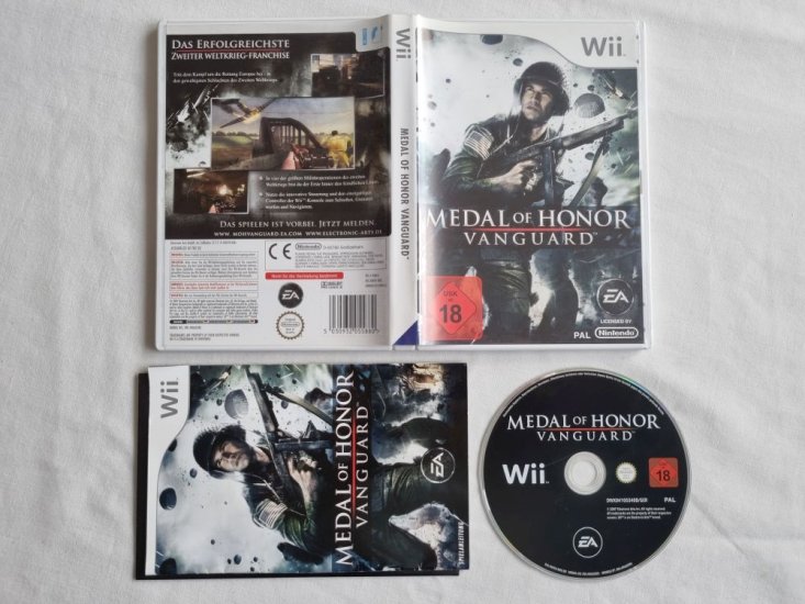 (Bild für) Wii Medal of Honor Vanguard NOE - zum Schließen ins Bild klicken