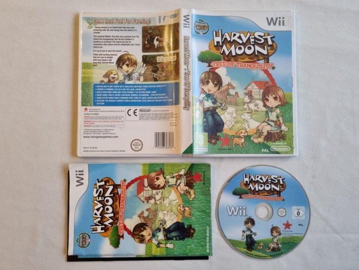 (Bild für) Wii Harvest Moon Tree of Tranquility UKV - zum Schließen ins Bild klicken