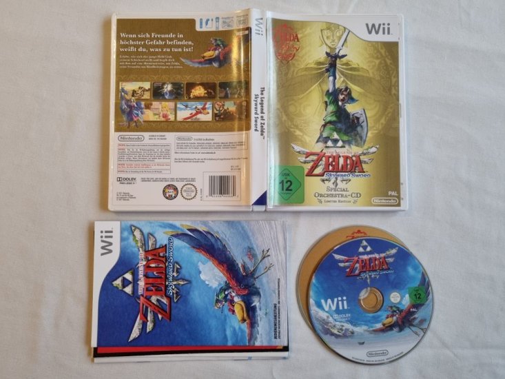 (Bild für) Wii The Legend of Zelda Skyward Sword Special Edition NOE - zum Schließen ins Bild klicken