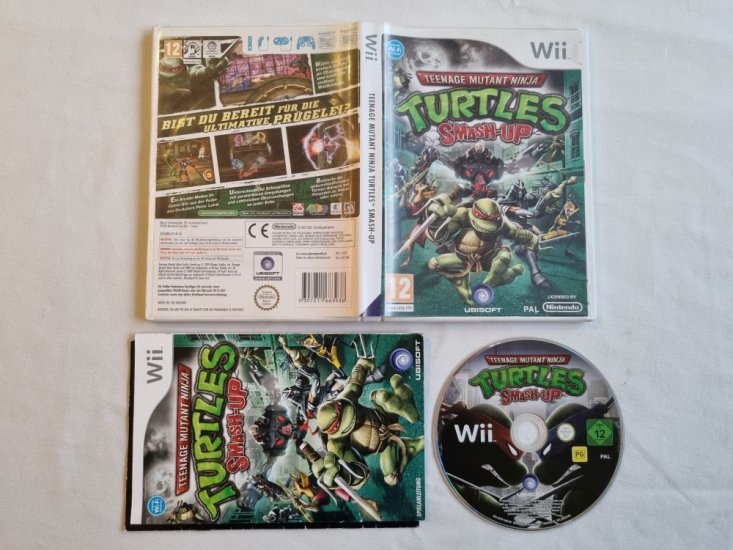 (Bild für) Wii Teenage Mutant Ninja Turtles Smash-Up FRG - zum Schließen ins Bild klicken