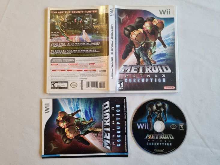 (Bild für) Wii Metroid Prime 3 - Corruption USA - zum Schließen ins Bild klicken