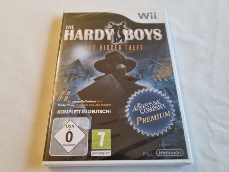 (Bild für) Wii The Hardy Boys - The Hidden Theft NOE - zum Schließen ins Bild klicken