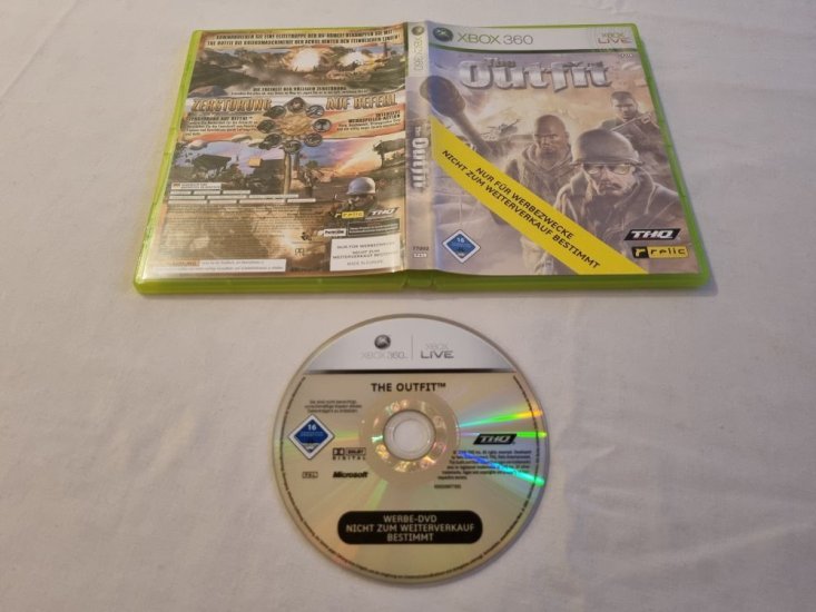(Bild für) Xbox 360 The Outfit - Promotional Copy - zum Schließen ins Bild klicken