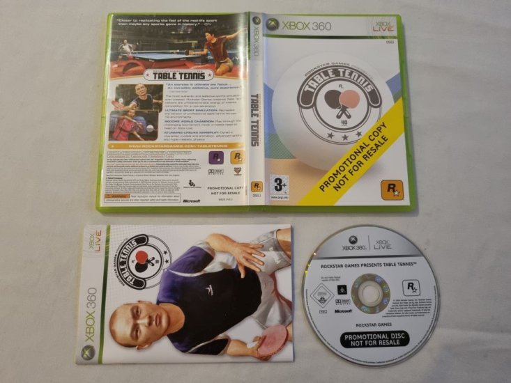 (Bild für) Xbox 360 Table Tennis Promotional Copy - zum Schließen ins Bild klicken