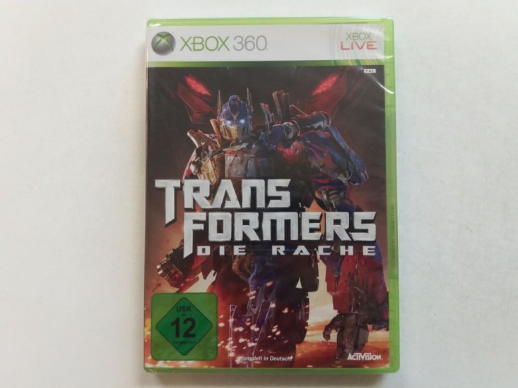 (Bild für) Xbox 360 Transformers Die Rache - zum Schließen ins Bild klicken