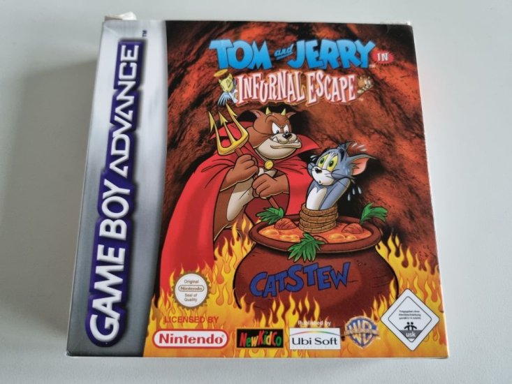 (Bild für) GBA Tom & Jerry in Infurnal Escape EUR - zum Schließen ins Bild klicken