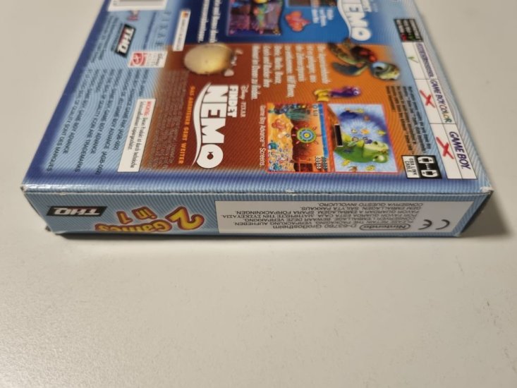 (Bild für) GBA 2 Games in 1 Findet Nemo + Das Abenteuer geht weiter NOE - zum Schließen ins Bild klicken