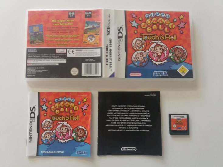 (Bild für) DS Super Monkey Ball Touch & Roll NOE - zum Schließen ins Bild klicken