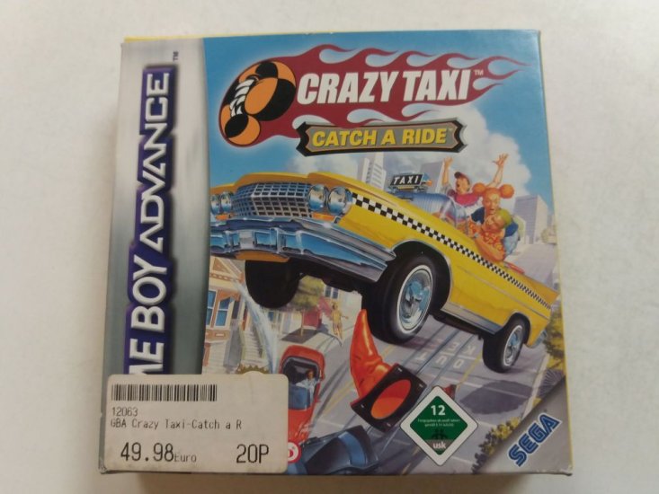 (Bild für) GBA Crazy Taxi EUR - zum Schließen ins Bild klicken