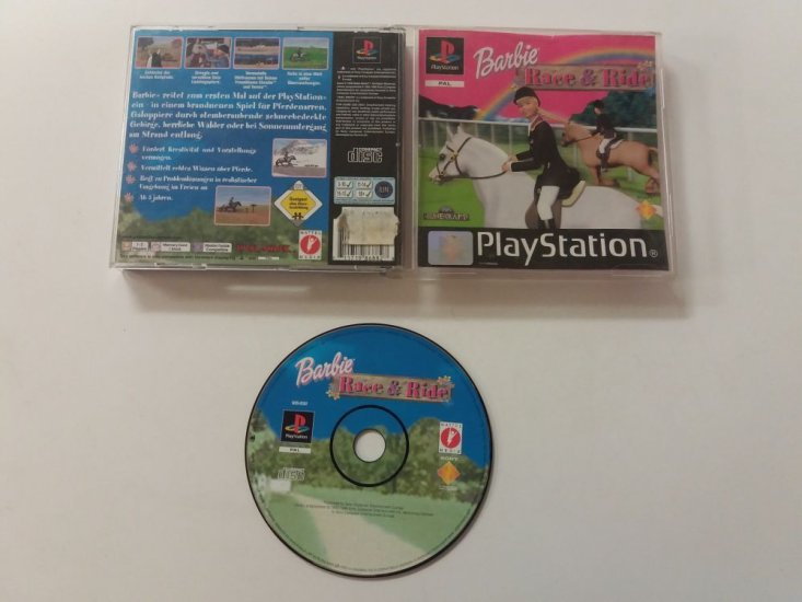 (Bild für) PS1 Barbie Race & Ride - zum Schließen ins Bild klicken