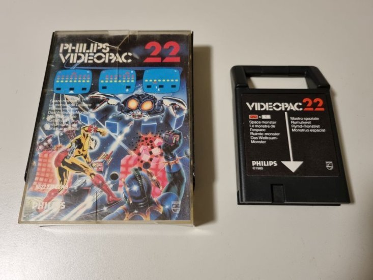 (Bild für) Videopac 22 - Space monster - zum Schließen ins Bild klicken