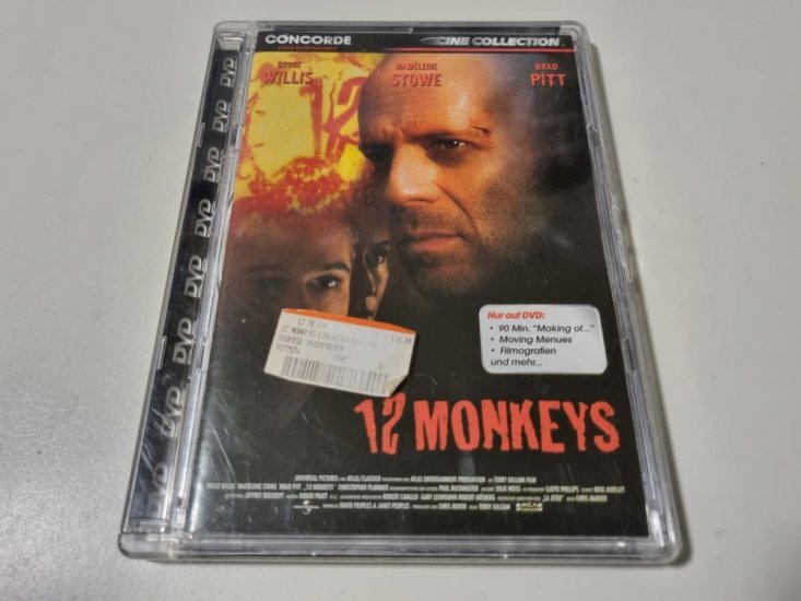 (Bild für) DVD 12 Monkeys - zum Schließen ins Bild klicken