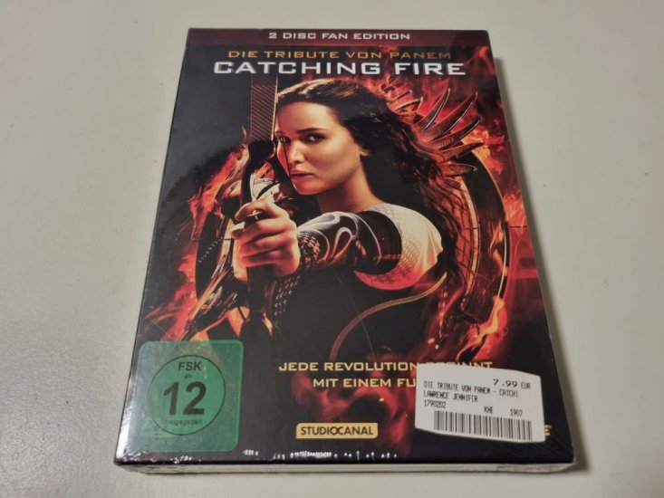 (Bild für) DVD Die Tribute von Panem - Catching Fire - 2 Disc Fan Edition - zum Schließen ins Bild klicken