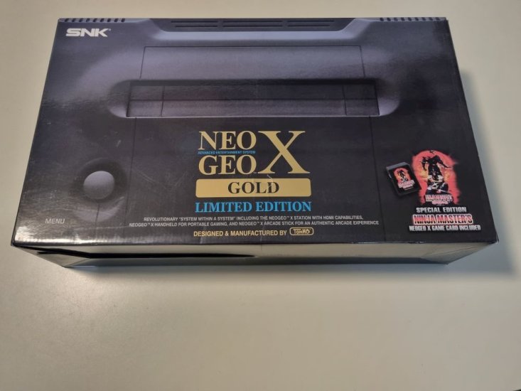 (Bild für) Neo Geo X Gold - Limited Edition - zum Schließen ins Bild klicken