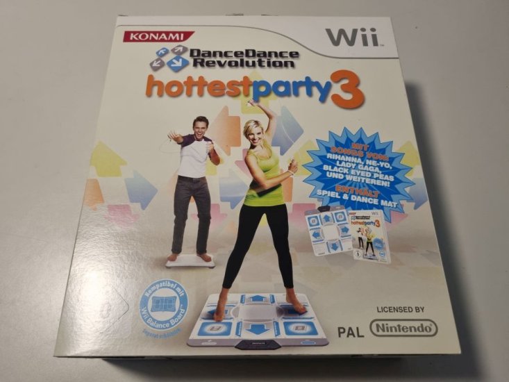 (Bild für) Wii Dance Dance Revolution - Hottest Party 3 - Tanzmatte - zum Schließen ins Bild klicken