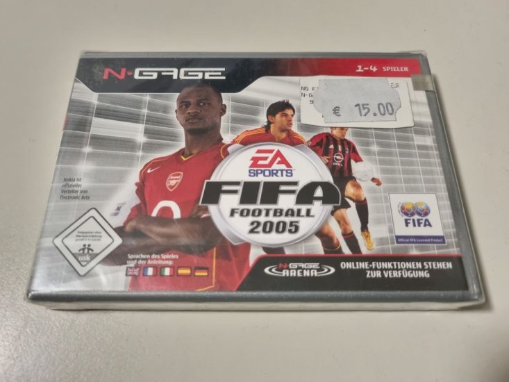 (Bild für) NGage Fifa Football 2005 - zum Schließen ins Bild klicken