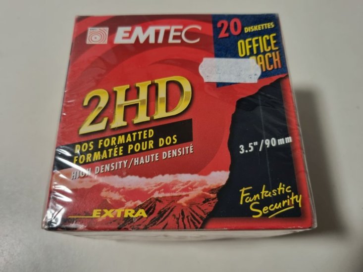 (Bild für) Emtec 2HD Floppy Discs - 20x - zum Schließen ins Bild klicken