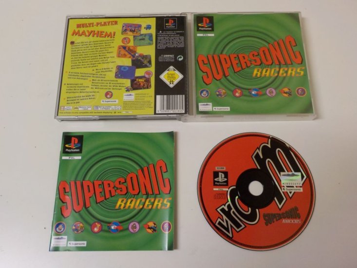 (Bild für) PS1 Supersonic Racers - zum Schließen ins Bild klicken